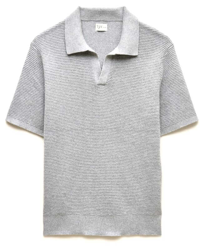 J.Crew Waffle-knit sweater polo