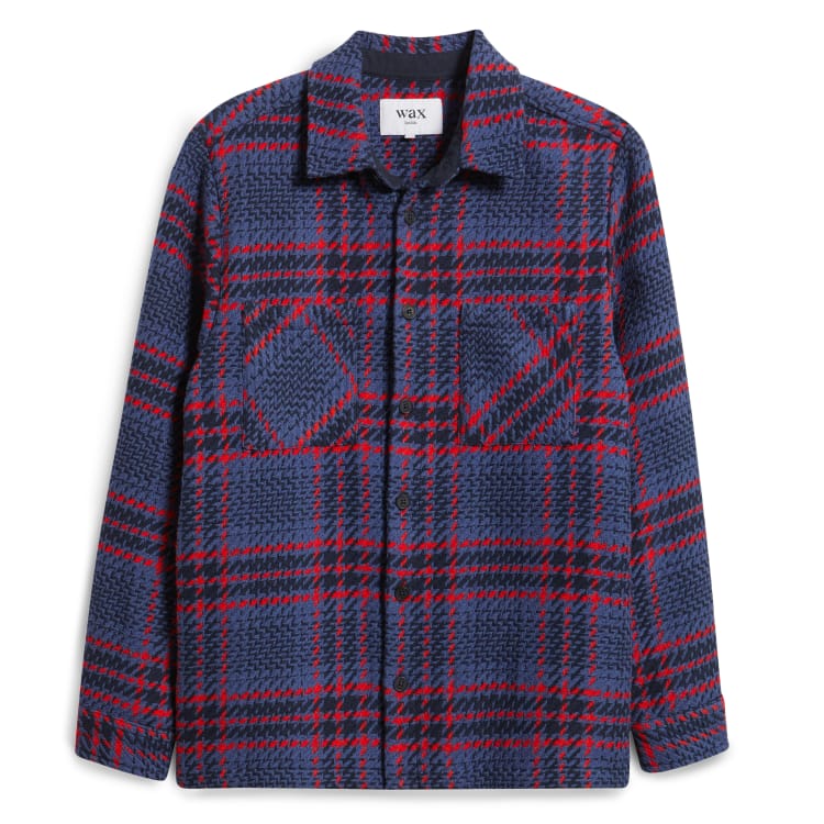 Wax London Whiting Wye check overshirt