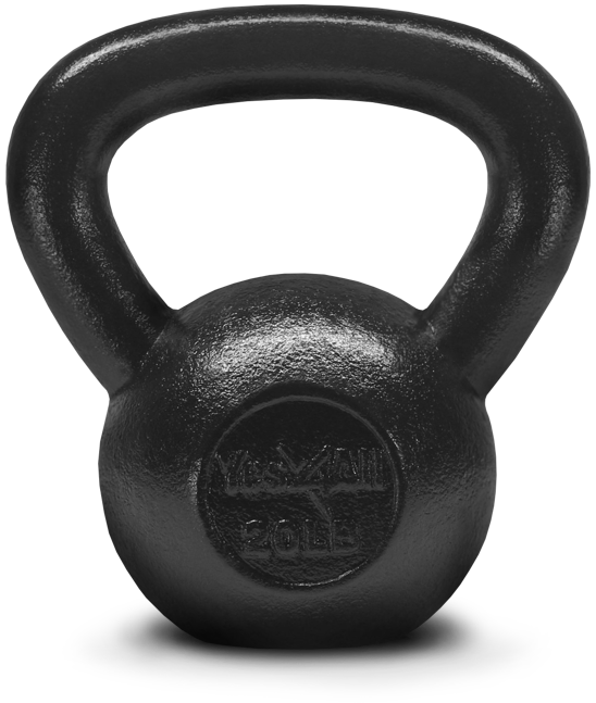Yes4All Cast Iron Kettlebell