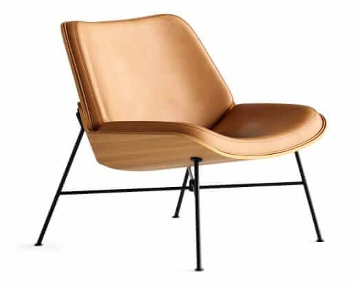 Burrow Vesper leather chair