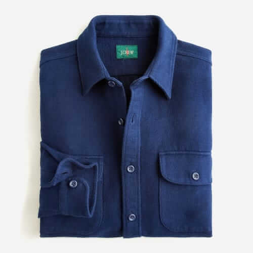 J.Crew Heavyweight chamois shirt