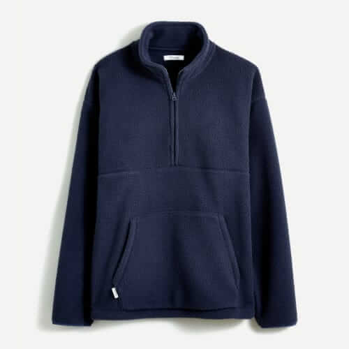 Madewell Half-zip mockneck pullover fleece