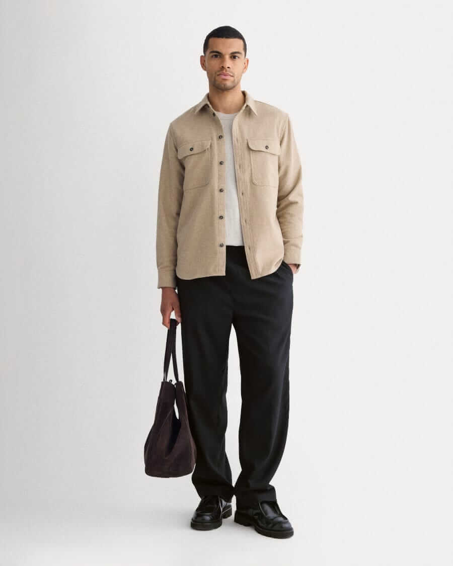 everlane heavyweight overshirt