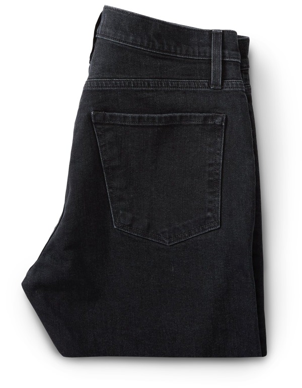 Flint and Tinder Stonewashed Black Stretch Jeans