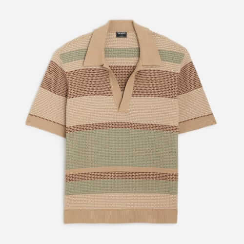 Todd Snyder Montauk knit silk cotton polo