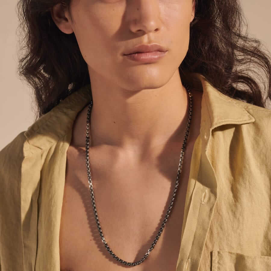 John Hardy Classic chain box necklace