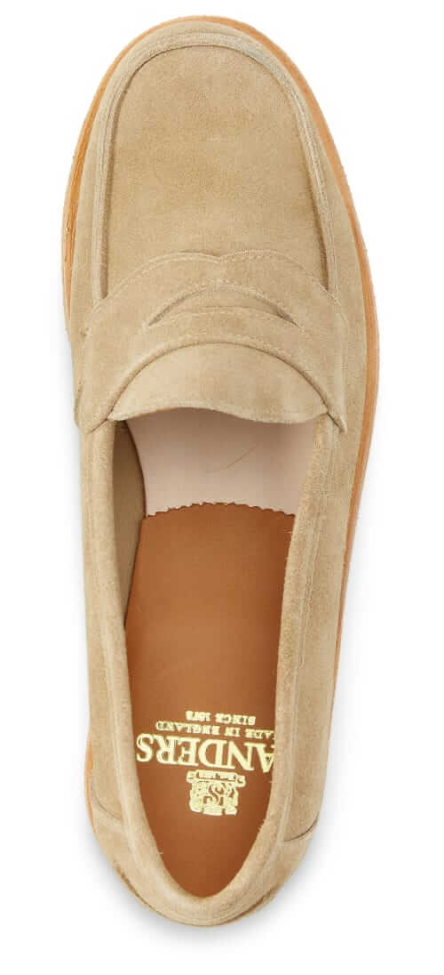 Sanders Edwin unlined loafer