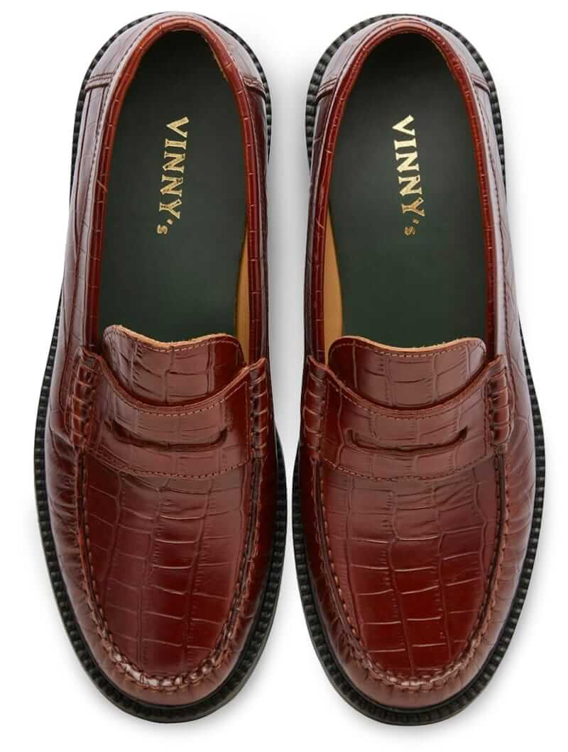 Vinny's Yardee croc loafer