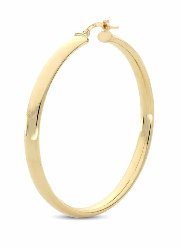 jared jewelers 14k yellow gold hoop earrings
