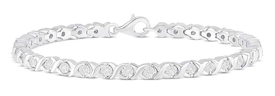 jared jewelers diamond tennis bracelet