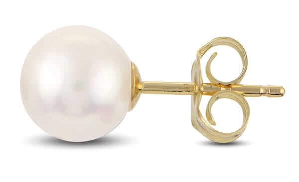 jared jewelers freshwater cultured pearl stud earrings