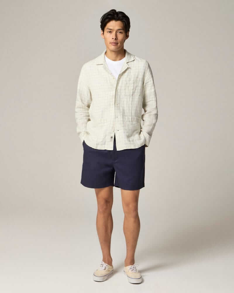 j.crew baird mcnutt irish linen camp-collar shirt
