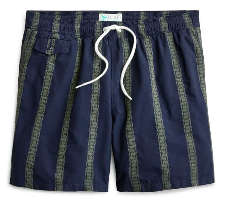 j.crew six-inch swim trunk