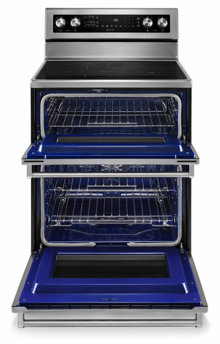 KitchenAid Electric double oven convection range