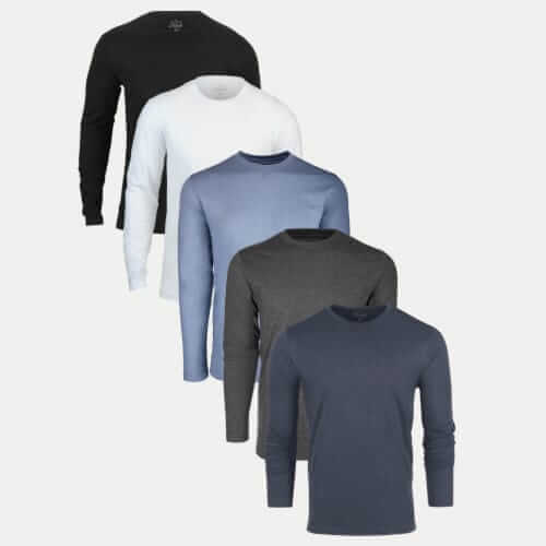 Fresh Clean Threads Best sellers long-sleeve crew-neck T-shirts