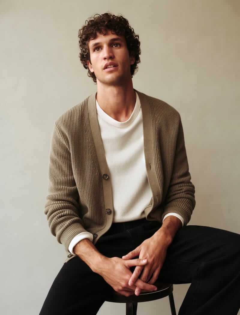 madewell cotton cardigan