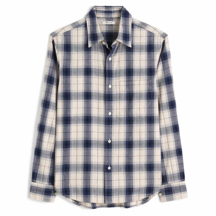madewell flannel shirt