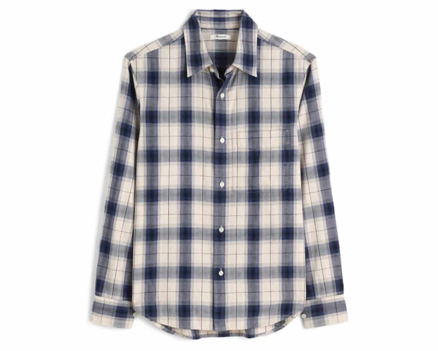 madewell flannel shirt