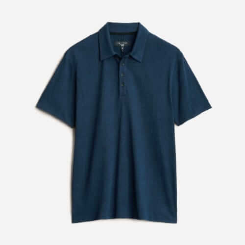rag & bone Linen Blend Polo