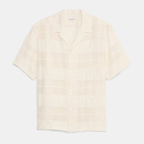 Banana Republic Lace resort shirt