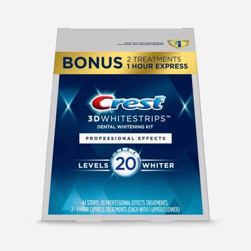 Crest 3D Whitestrips, Professional Effects