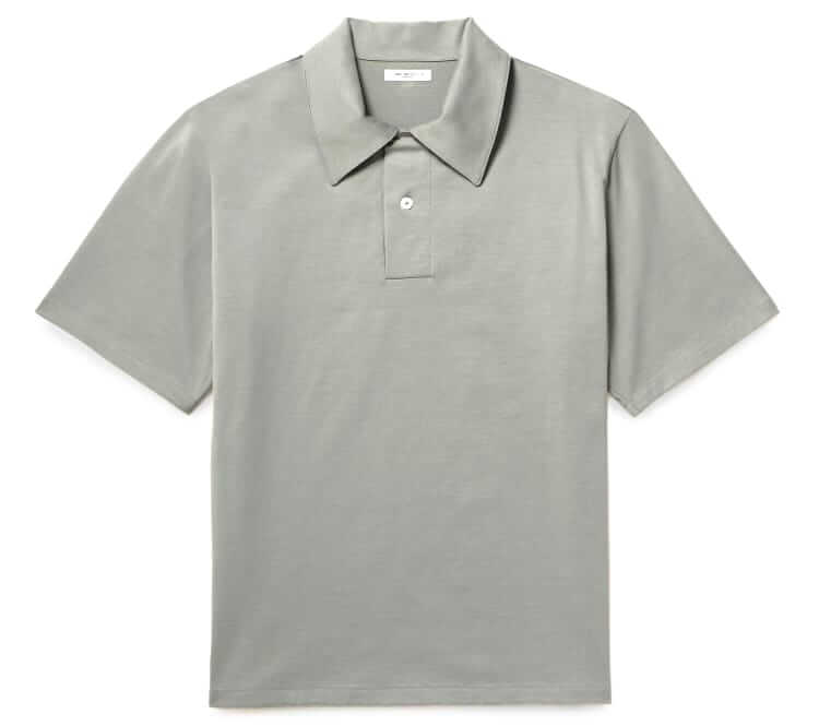 Lady White Co. Cotton-pique polo shirt