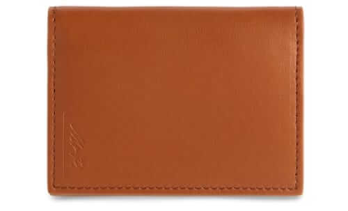Mr P. Suede-lined billfold