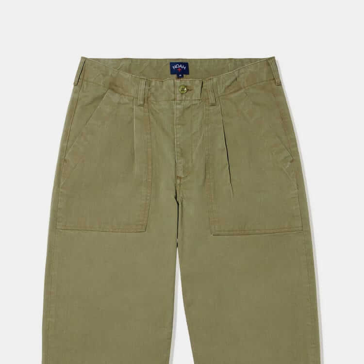 noah pleated fatigue pant
