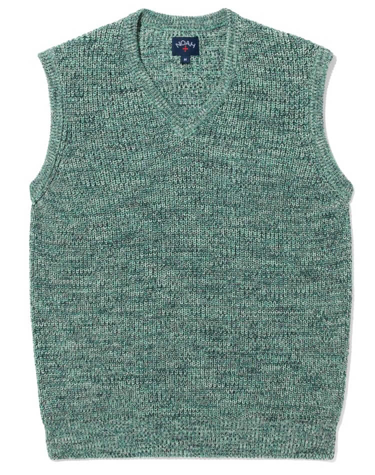 noah twisted cotton yarn vest