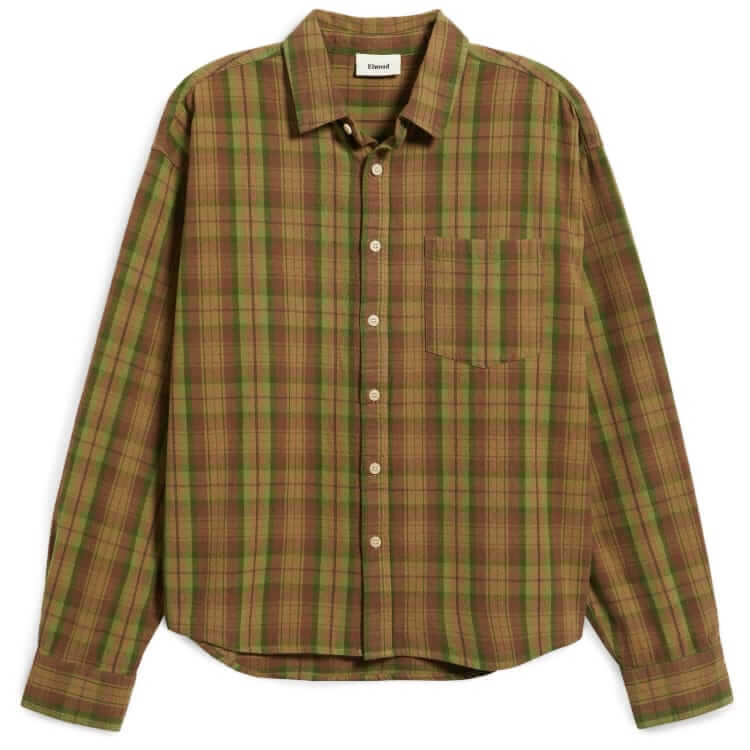 elwood relaxed plaid shirt