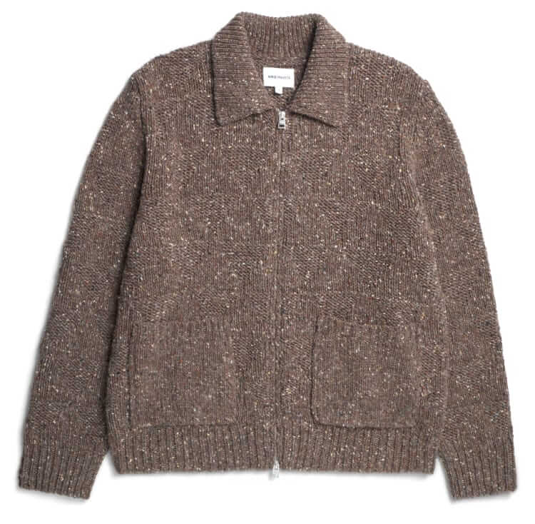 norse projects erik donegal sweater jacket