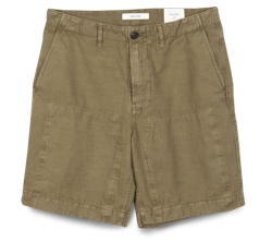Billy Reid Cotton and Linen Shorts