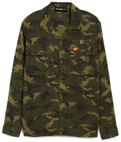 The Kooples Camo Shirt Jacket