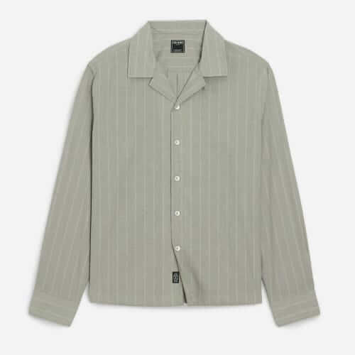 Todd Snyder Poplin camp collar shirt