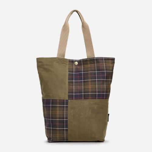 Barbour transport patchwork tote bag