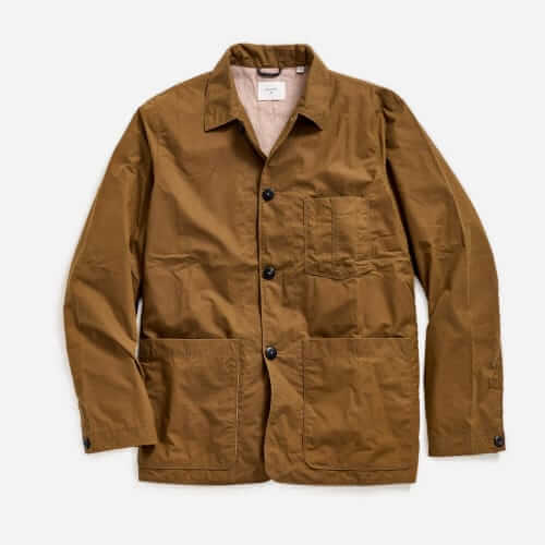 billy reid waxed chore jacket