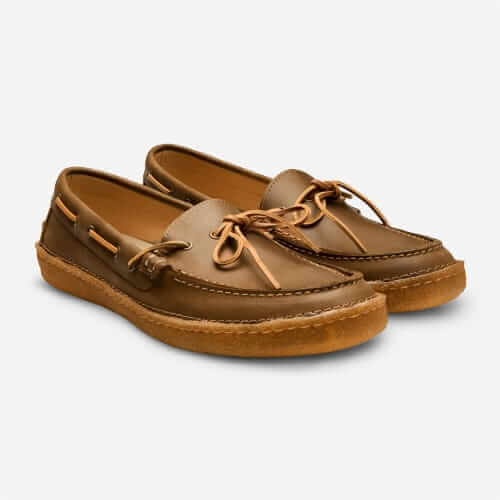 luca craft comfort moccasin with crepe wrap sole