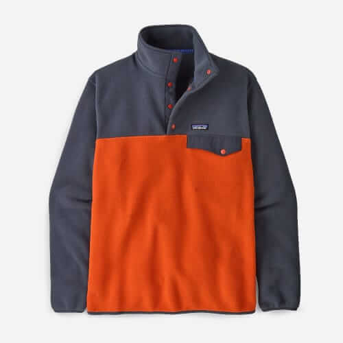 patagonia mens lightweight synchilla snap-t fleece pullover