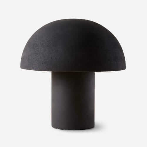 CB2 enoki mini black dome table lamp