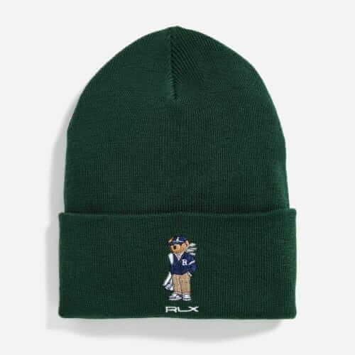 Ralph Lauren merino wolf bear beanie