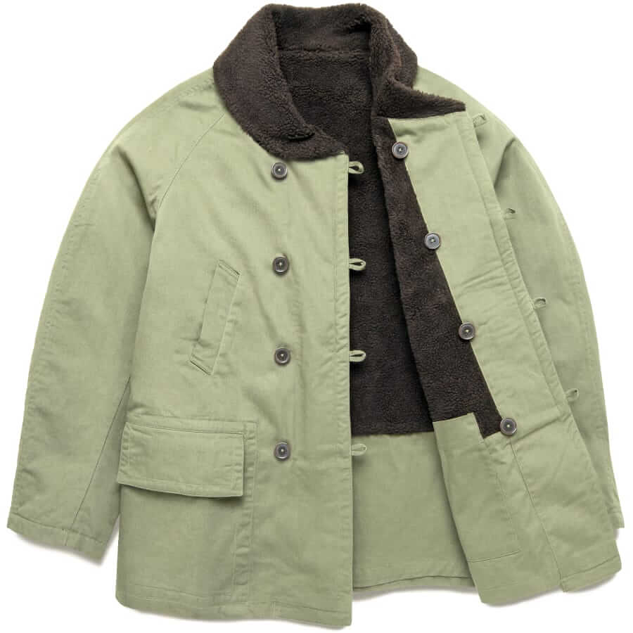 Universal Works Reversible mackinaw jacket