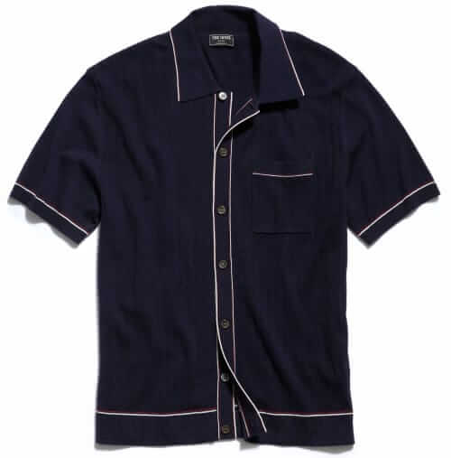 Todd Snyder Cotton-silk polo