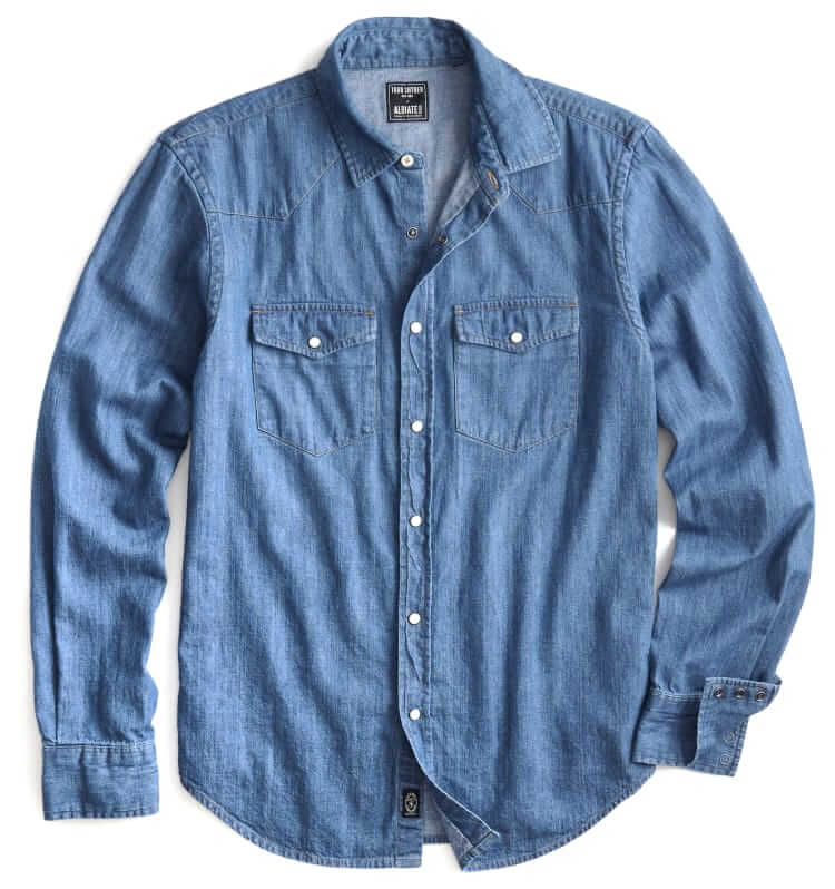 Todd Snyder Denim Western shirt