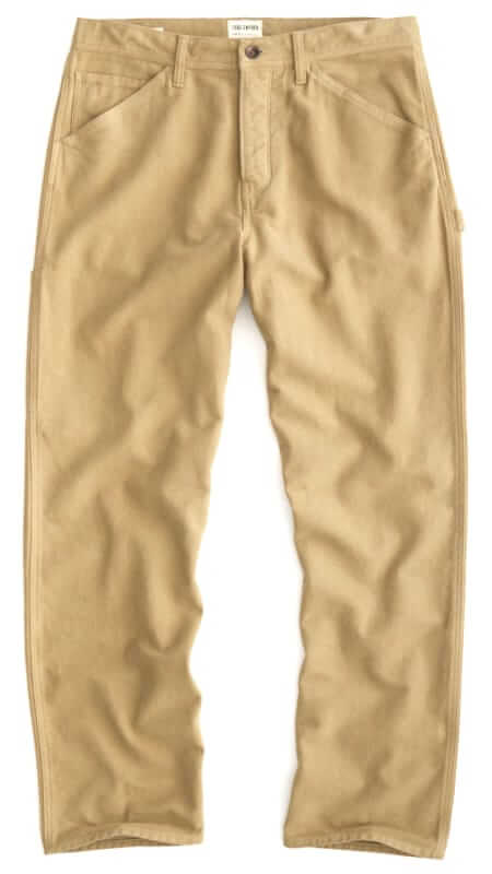 Todd Snyder Relaxed moleskin carpenter pant