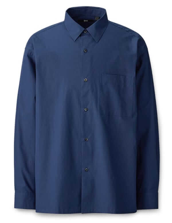 UNIQLO : C Oversized broadcloth shirt