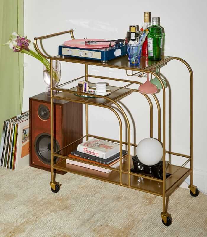 urban outfitters marina bar cart