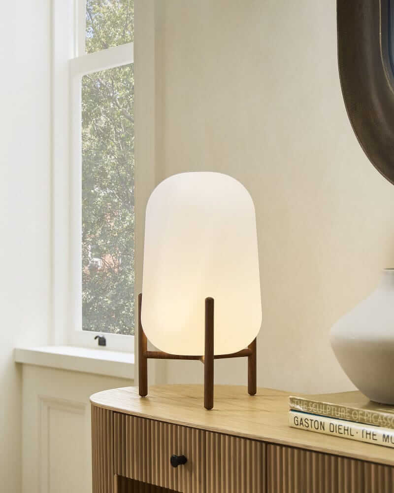 West Elm Juno lantern lamp