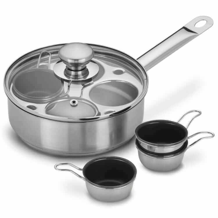 Demeyere Stainless-steel egg poacher