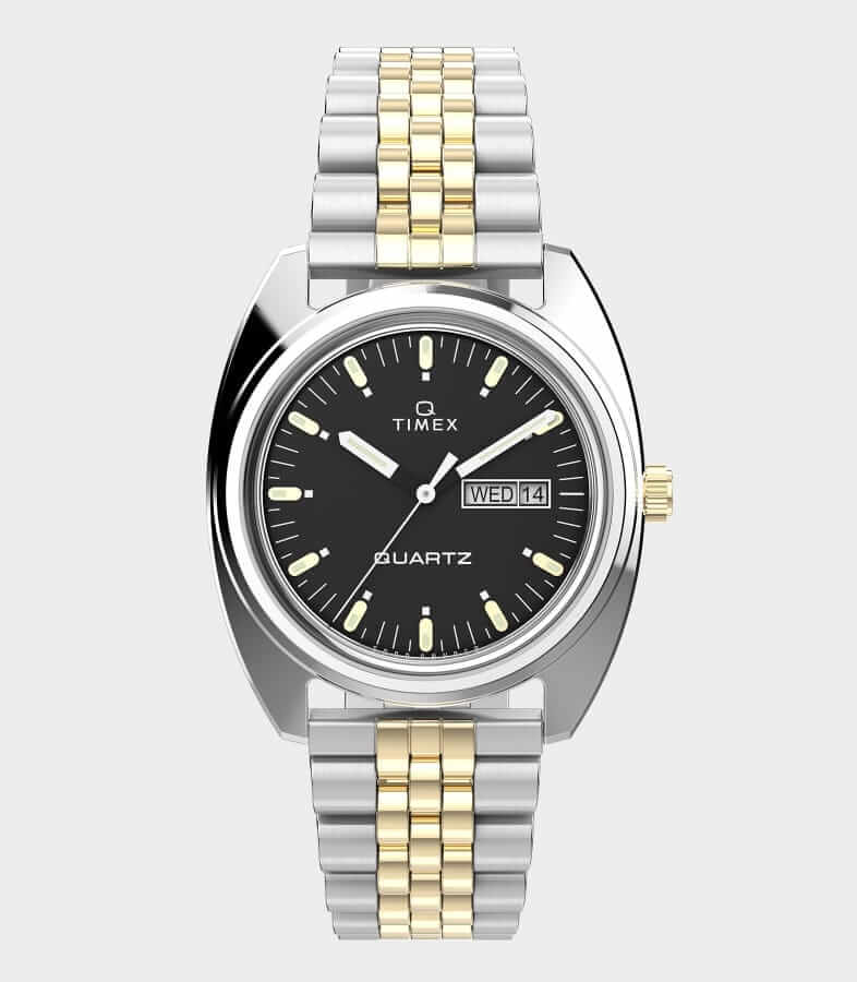 Timex x Todd Snyder Q 1978 Two-tone watch