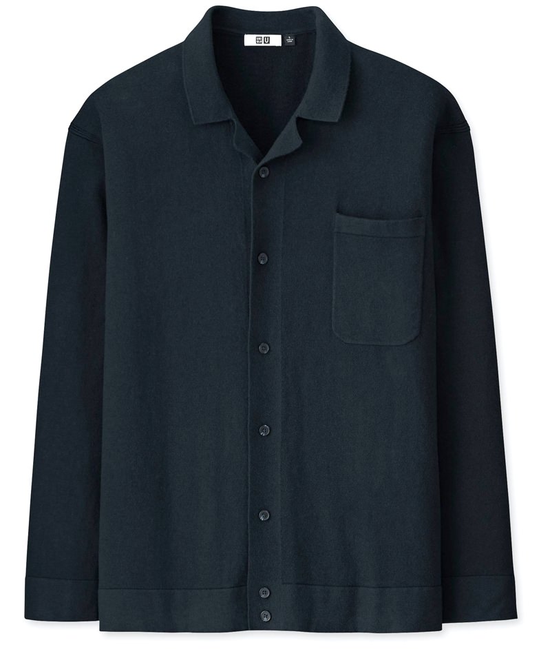 Uniqlo U Cotton Cashmere Long-Sleeve Shirt
